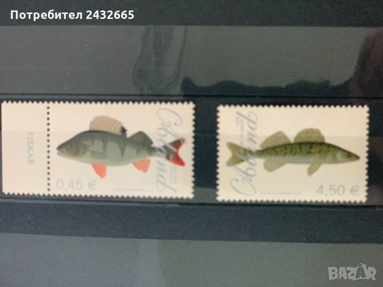 39. Ааланд 2008 = “ Фауна. Риби”, **,МNH., снимка 1