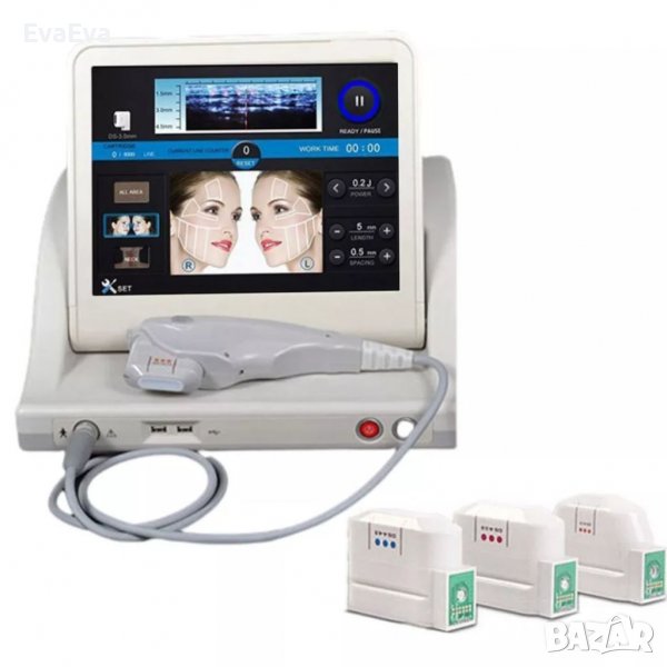 Апарат за HIFU и  ULTHERAPY за лице с 3 или 5 вида касети, снимка 1