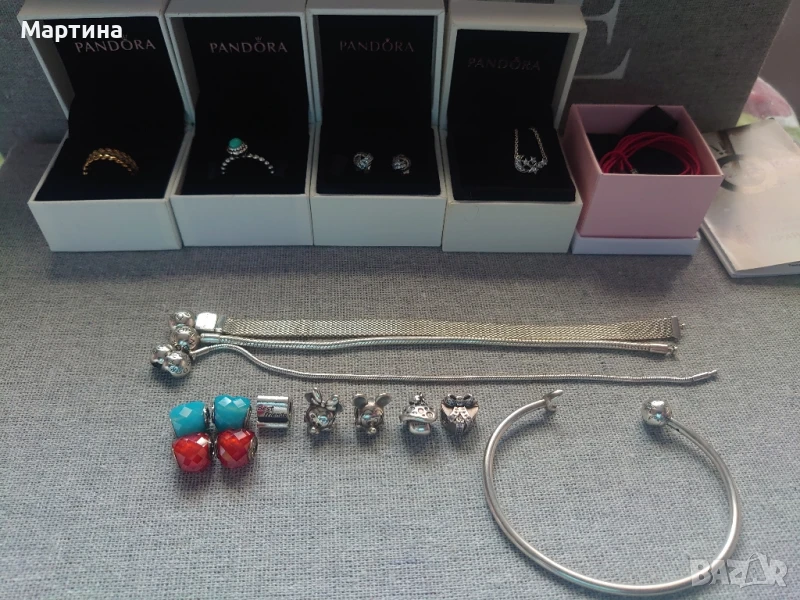 Pandora талисмани, гривни, обеци и колие, снимка 1