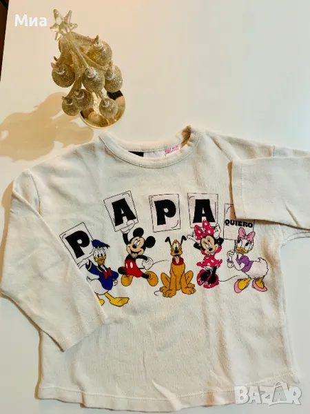 Бебешка блузка Zara Disney, снимка 1