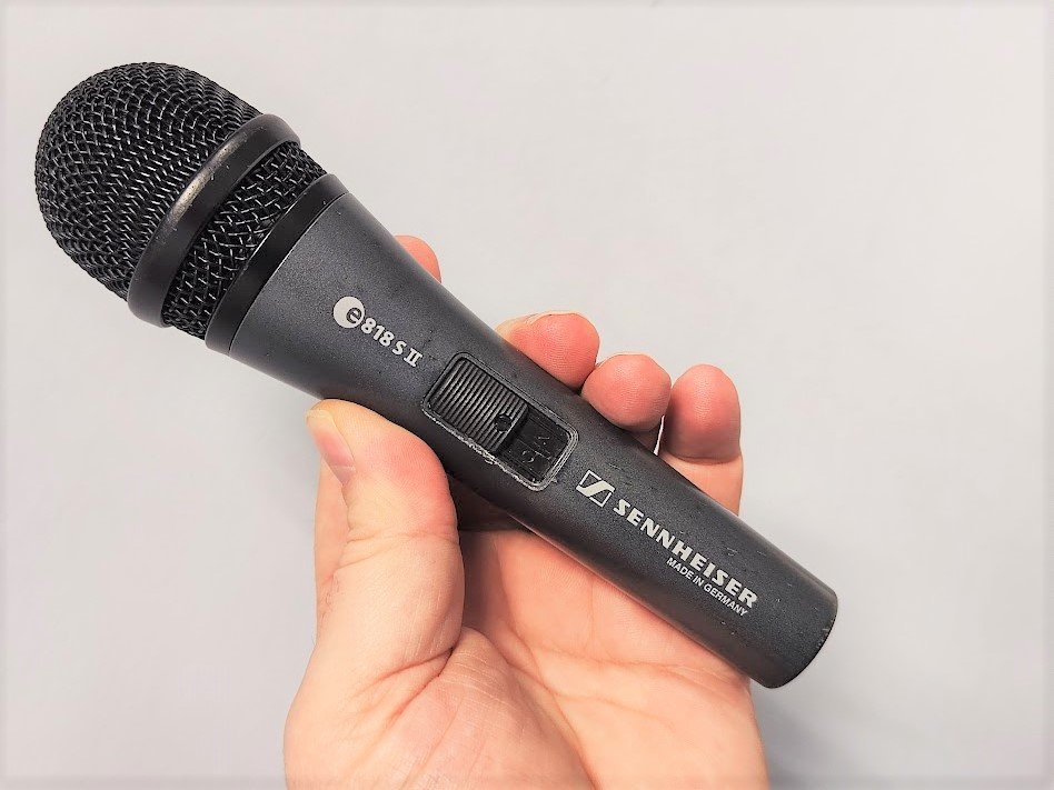 Sennheiser e818-S II Dynamic Microphone - професионален динамичен вокален  микрофон в Микрофони в гр. Ловеч - ID39243936 — Bazar.bg