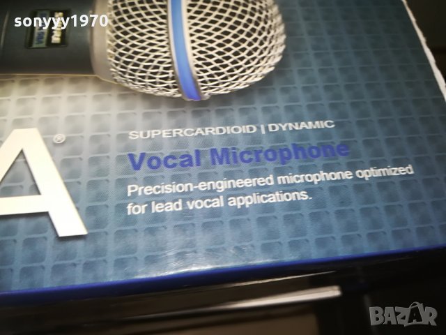 shure beta sm58s-VOCAL-profi microphone-внос швеицария, снимка 11 - Микрофони - 28533361