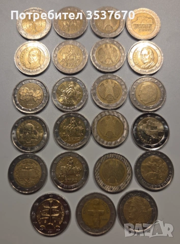2 евро монети 2 euro за колекция , снимка 5 - Нумизматика и бонистика - 53395427