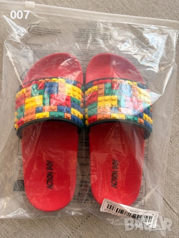 Детски чехли, номер 32 почти нови, снимка 6 - Детски джапанки - 53160239