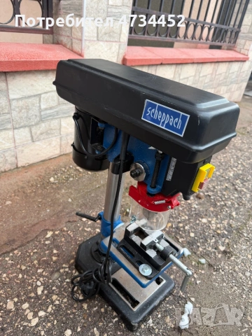 Настолна Бормашина Scheppach DP16VL, снимка 2 - Инструменти за гравиране - 53437431
