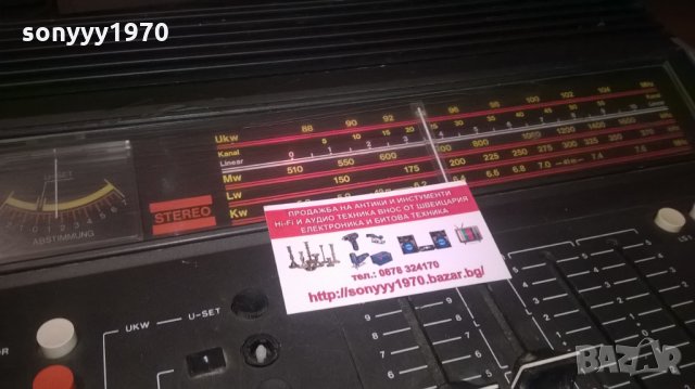 itt shaub-lorenz 5600 hifi-made in west germany-от швеицария, снимка 11 - Ресийвъри, усилватели, смесителни пултове - 26542993