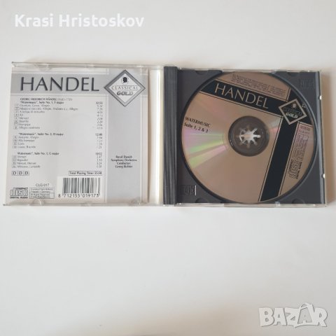 Handel ‎– Water Music Suite 1, 2 & 3 , снимка 2 - CD дискове - 43562870