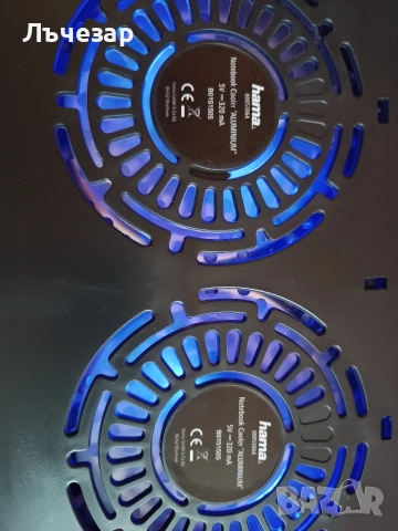 HAMA Охлаждаща поставка за лаптоп "Aluminium", снимка 4 - Лаптоп аксесоари - 53217747