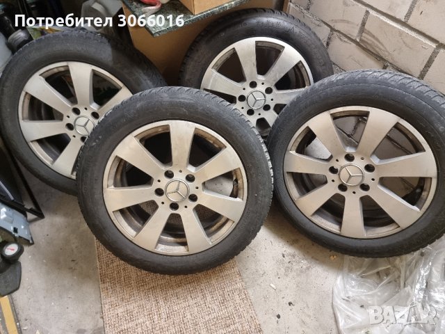 Зимни Гуми с джанти оригинал Mercedes 205/55 R16, 5x112 r16 