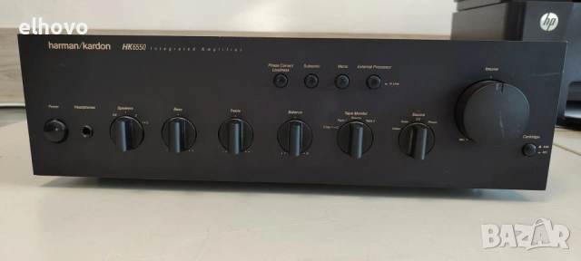 Стерео усилвател Harman/Kardon HK6550, снимка 2 - Ресийвъри, усилватели, смесителни пултове - 53082074