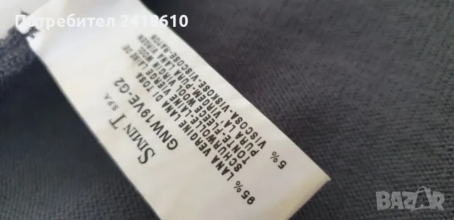 Emporio Armani Wool Knit Made in Italy Мens Size M ОРИГИНАЛ! Мъжки вълнен Пуловер!, снимка 11 - Пуловери - 48664650