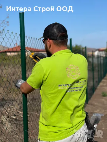  Бургас - Оградни мрежи, ламелни огради, пана, габиони и колове – монтаж и доставка, снимка 10 - Огради и мрежи - 49555020