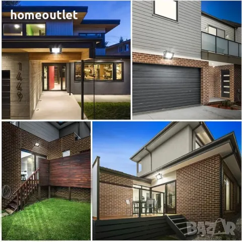 ПРОМОЦИЯ 20W луминесцентна LED лампа със сензор за движение, комплект от 2бр., снимка 7 - Лед осветление - 47579785