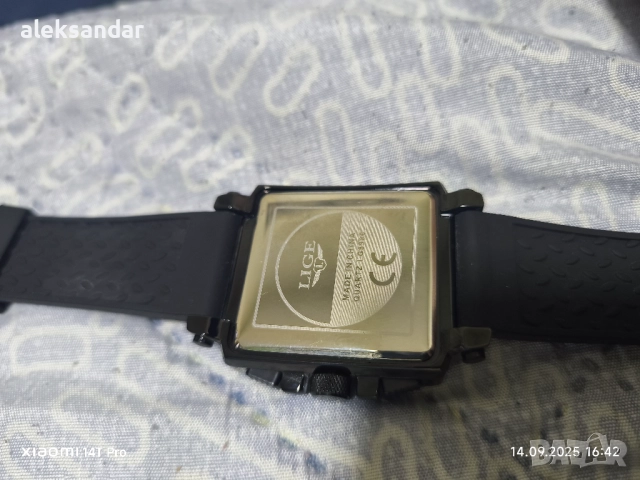 Часовник много качествено изпълнение всички стрелки функционират , снимка 3 - Мъжки - 51716558