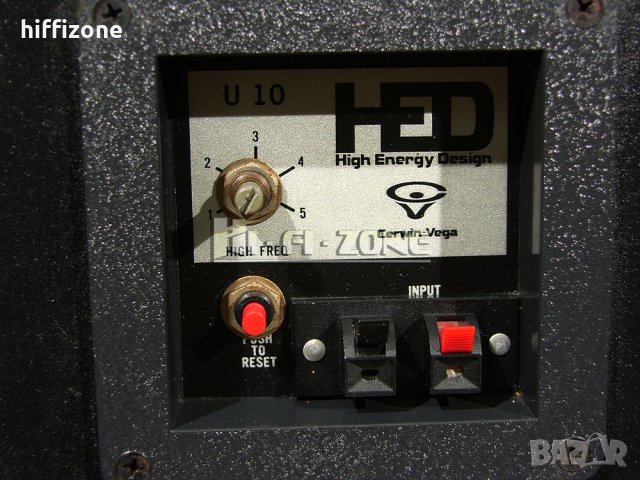 ТОНКОЛОНИ  Cerwin vega hed u10 /1 , снимка 9 - Тонколони - 40399664