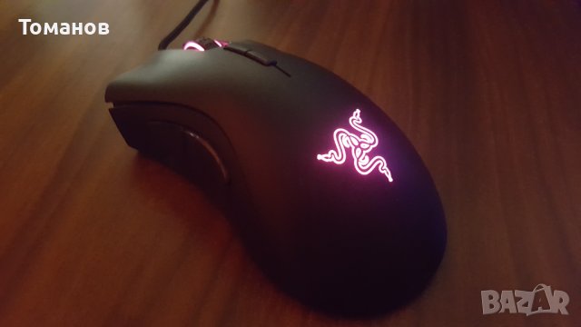 НОВА геймърска мишка Gaming Razer Deathadder Elite, Ергономична, снимка 5 - Клавиатури и мишки - 43442248