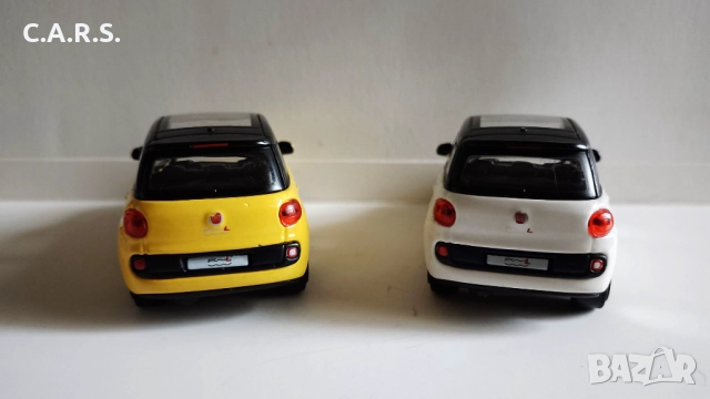 Meтални Колички FIAT - Bburago и Welly, снимка 9 - Колекции - 51496342