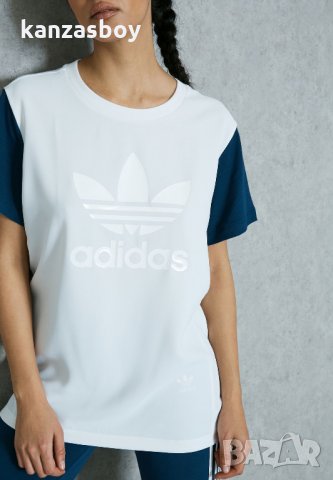 adidas Trefoil T-Shirt - страхотна дамска тениска, снимка 2 - Тениски - 32830700