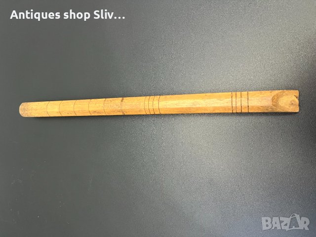 Ръчно резбована дървена флейта. №4908, снимка 6 - Антикварни и старинни предмети - 43791129