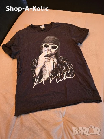 Original Kurt Cobain Nirvana Amplified Make Some Noise Tee, снимка 2 - Тениски - 50556296