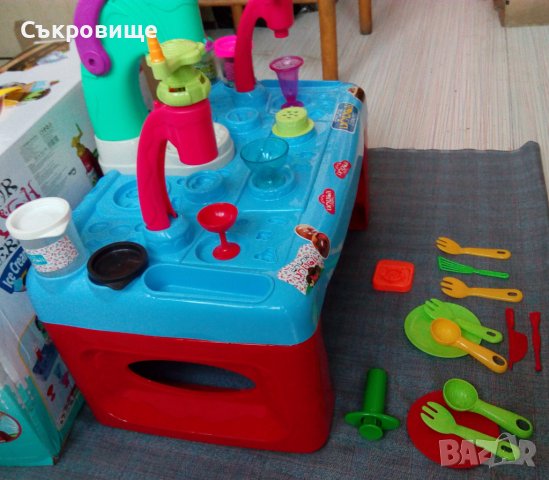 Детска игра магазин за сладолед играчка конструктор, снимка 4 - Конструктори - 43788630