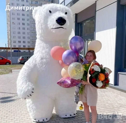 Бяло мече изненада 