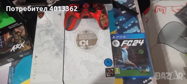 Ps4 limited edition И КЛАВИАТУРА И МИШКА+FC24, снимка 1 - PlayStation конзоли - 49029909