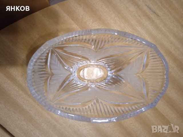 Кристална купа, снимка 2 - Аксесоари за кухня - 38684395