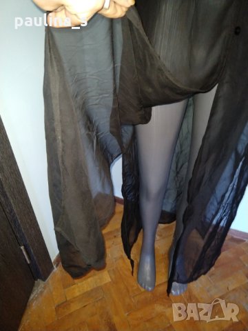 Туника / Болеро от шифон в Армани стайл "Bare" luxury, снимка 5 - Туники - 28687358