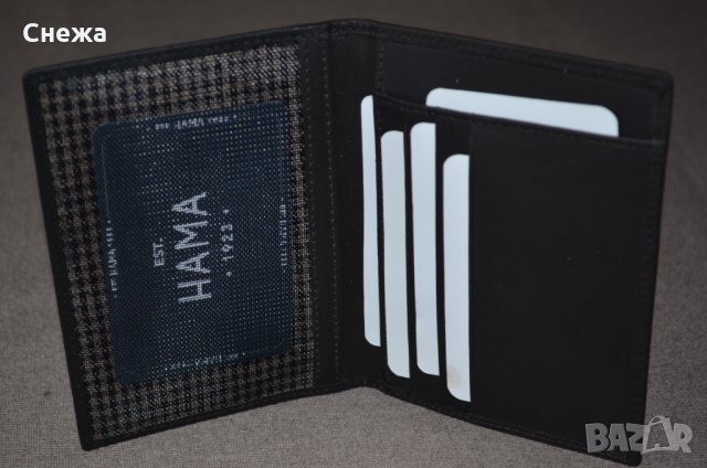 HAMA 1923 H32C "Paris" с RFID защита вертикален портфейл, снимка 8 - Портфейли, портмонета - 32591766