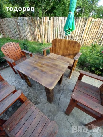 Столове и пейки от дърво , снимка 4 - Столове - 43828244