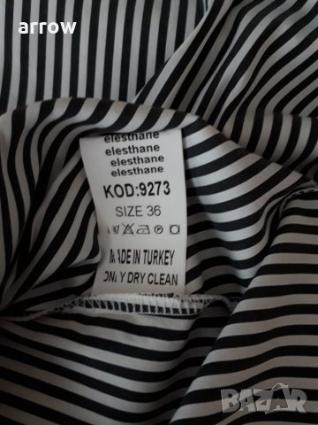 Ефирна блуза с етикет, снимка 9 - Блузи с дълъг ръкав и пуловери - 26684607