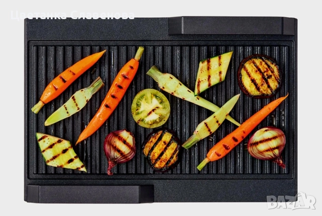 Бош Bosch HEZ390522, Плоча за грил, 370 мм, снимка 3 - Скари - 52377056