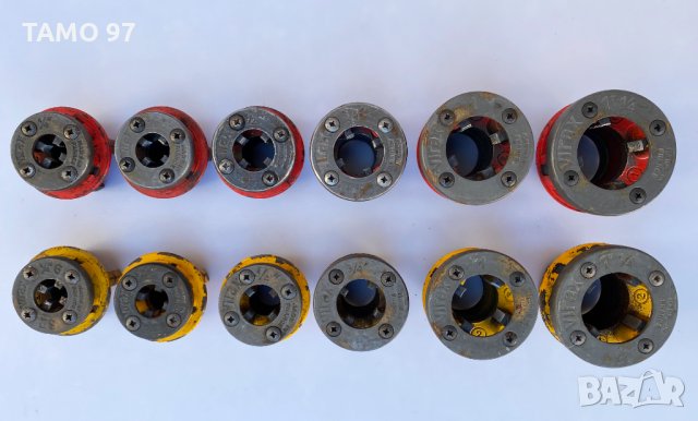 Virax Type62 - Винтонарезка с 12 глави комплект!, снимка 4 - Други инструменти - 35452687