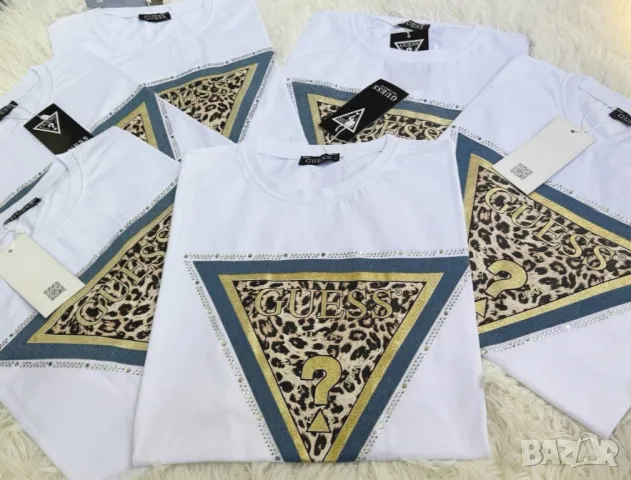 памучни дамски тениски guess 