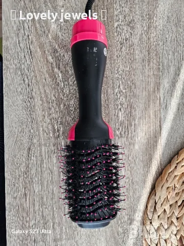 Професионална термо-керамична четка за коса сешоар 