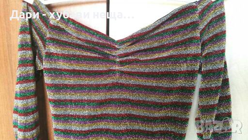 Многоцветно боди/трико, без закопчаване🍀❤S,M, ГО до 100см.❤🍀4389, снимка 4 - Други - 37346446