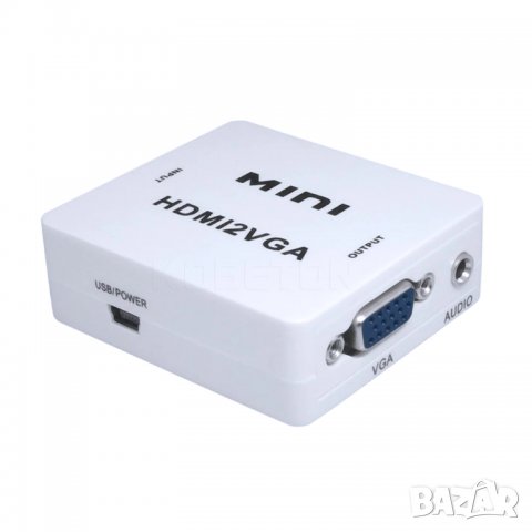 Аудио/Видео активни конвертори VGA/HDMI и HDMI/VGA, снимка 3 - Кабели и адаптери - 26546663