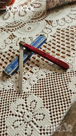 КОЛЕКЦИОНЕРСКИ ДЖОБЕН НОЖ ЗА ДЕГУСТАЦИЯ - В . ТЪРНОВО , снимка 6 - Антикварни и старинни предмети - 49343164