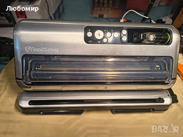 Уред за вакуумиране FoodSaver FFS006X, 1 скорост, 28 см, Функция Pulse, Вакуумиране сухо, снимка 3 - Други - 53082173