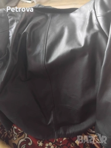 Дамски якета тип сако от естествена кожа М размер, снимка 9 - Палта, манта - 53520454