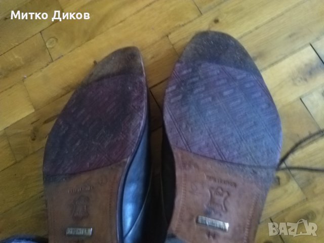 Daniel Hechter Франция пръскани обувки естествена кожа размер №44 стелка 28см, снимка 13 - Официални обувки - 38428362