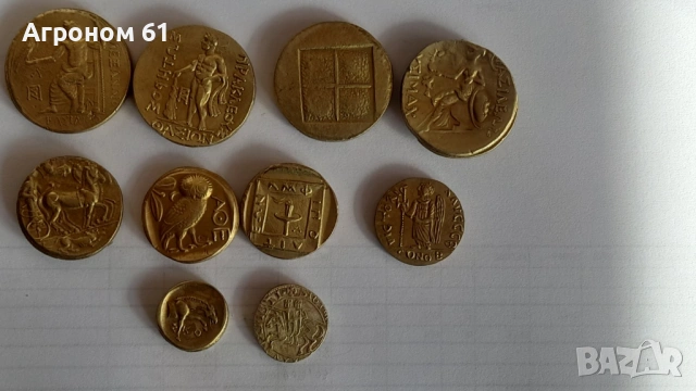 Монети Римска империя и Тетрадрахми - реплика, снимка 11 - Нумизматика и бонистика - 52661658