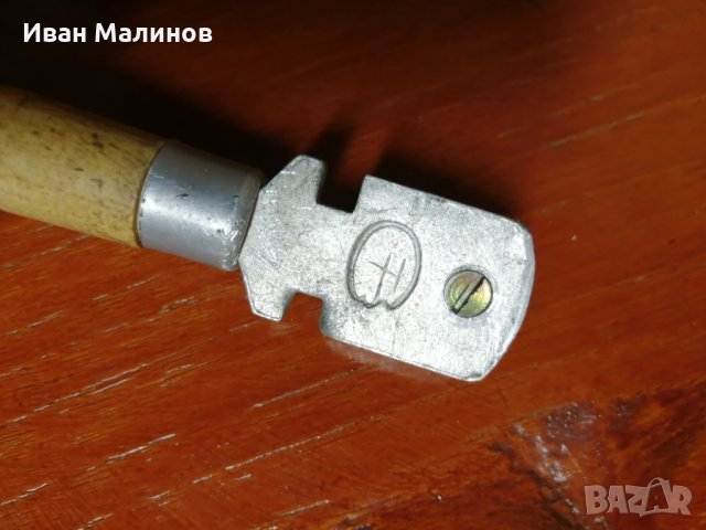 Стар руски стъклорез 1973г. , снимка 2 - Антикварни и старинни предмети - 26273230