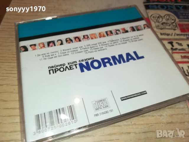 NORMAL ПАЙНЕР ХИТ СЕЗОНИ ПРОЛЕТ 2001 ЦД 1807251924, снимка 3 - CD дискове - 51066828