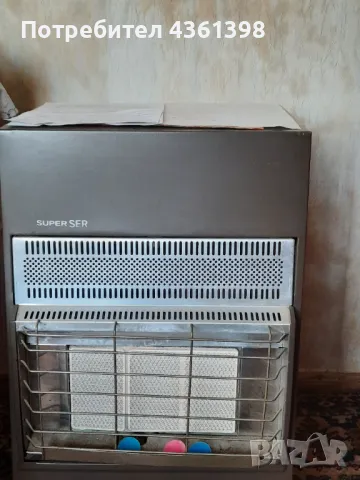 отоплителна газова печка Super Ser, нова, снимка 2 - Отоплителни печки - 48725014