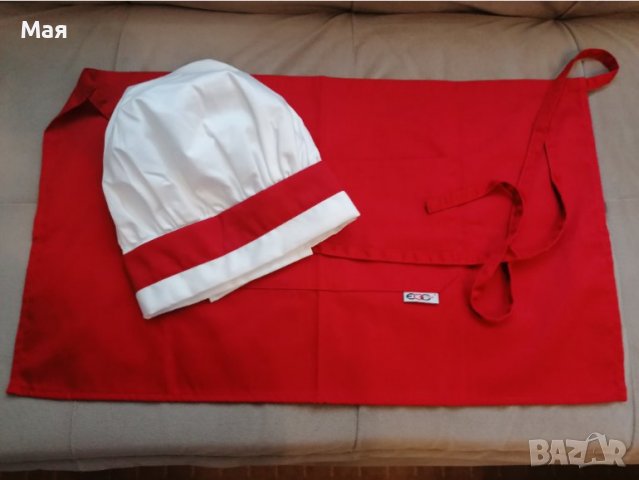 Престилка и шапка, снимка 4 - Прибори за хранене, готвене и сервиране - 37324813