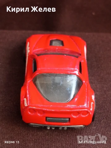 Спортен модел метална количка Corvette GRI Made in Malaysia за КОЛЕКЦИЯ ДЕКОРАЦИЯ 26937, снимка 4 - Колекции - 51196328