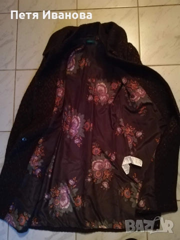 палто Benetton , снимка 3 - Палта, манта - 52646004