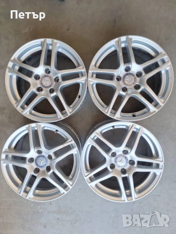 АЛУМИНИЕВИ ДЖАНТИ ЗА МЕРЦЕДЕС -5Х112Х66.6-16 цола